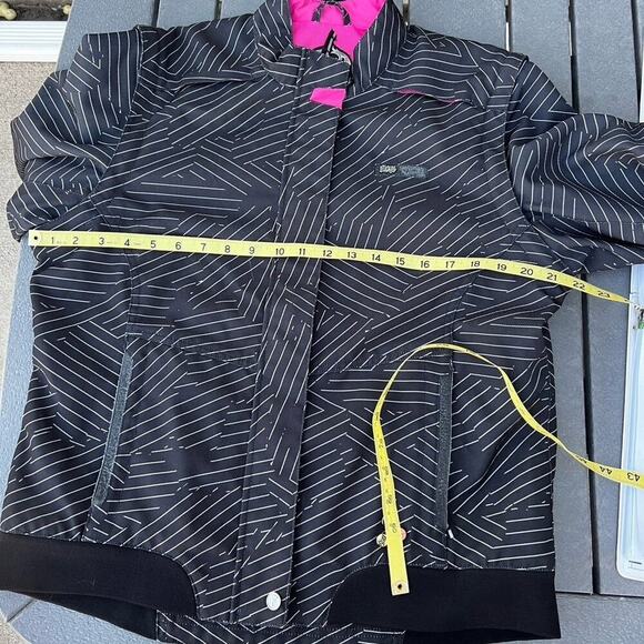 FOX jacket. Racing moto MX. Black with white stripe. Women's size XL - Picture 4 of 12